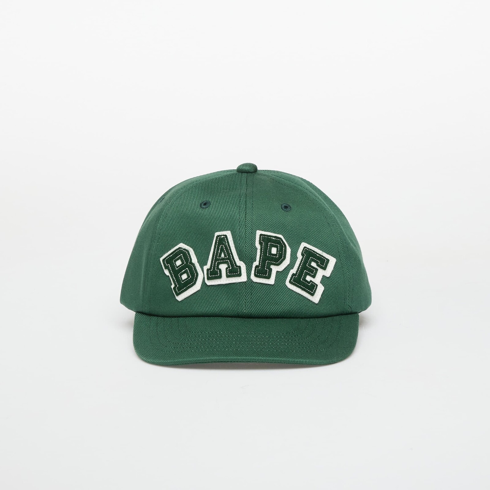 A BATHING APE Patched Panel Cap M Green Universal