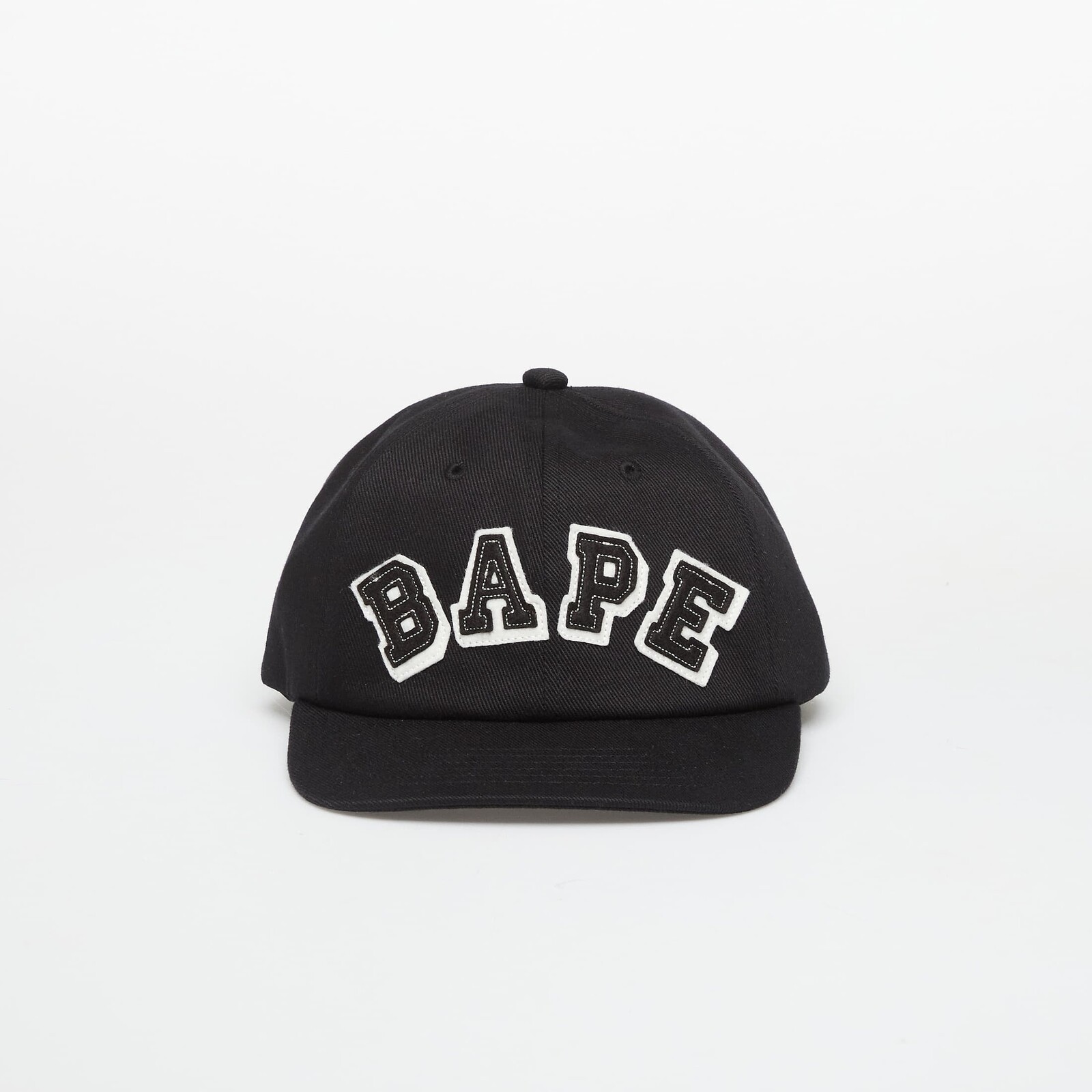 A BATHING APE Patched Panel Cap M Black Universal