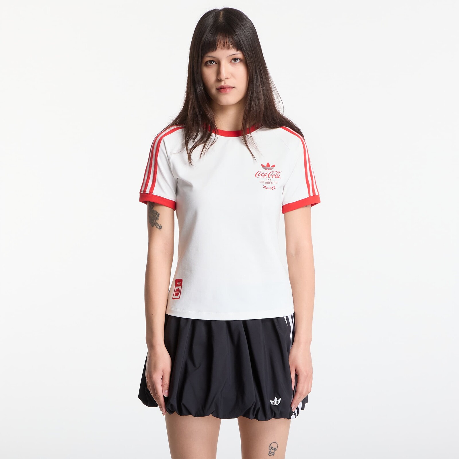 T-shirt adidas x Coca Cola 3 Stripes Tee Core White M