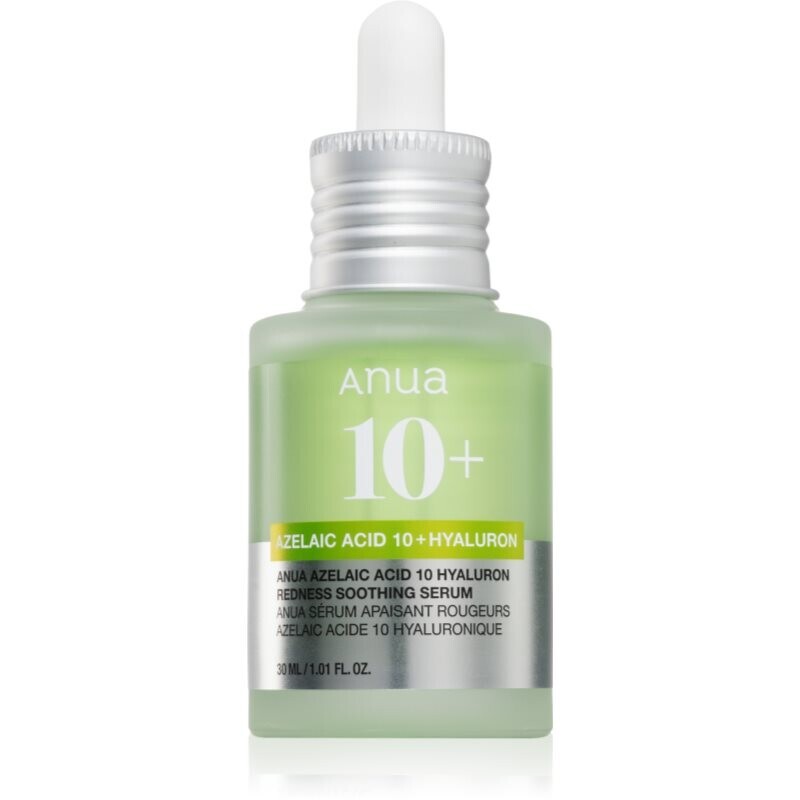Anua Azelaic Acid 10+ Hyaluron Redness Soothing Serum redness relief soothing serum with moisturising effect 30 ml