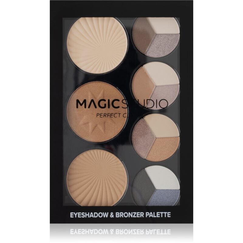 Magic studio Eyeshadow & Bronzer Palette multipurpose palette 23 g