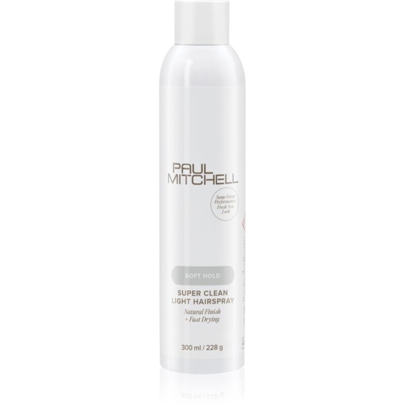 Paul Mitchell Soft Hold Super Clean Light Hairspray hairspray for fine hair 300 ml