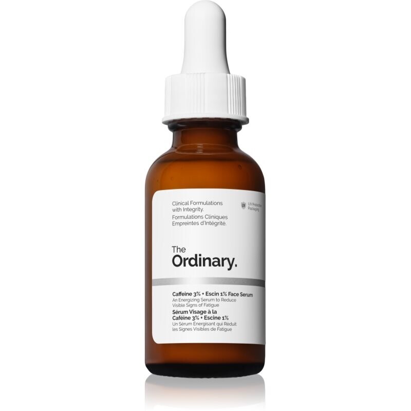 The Ordinary Caffeine 3% + Escin 1% Face Serum energising serum with caffeine 30 ml