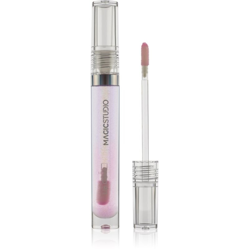 Magic studio Glitter Lip Gloss shimmering lip gloss shade 02 Pink Aura 3.5 ml