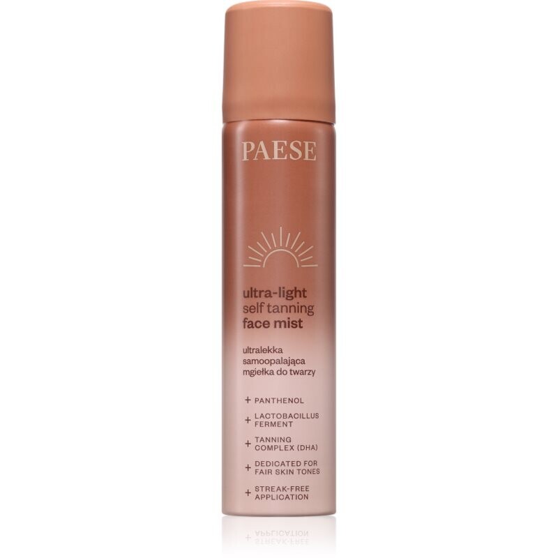 Paese Ultra-light Self Tanning Face Mist self-tanning mist for the face 75 ml