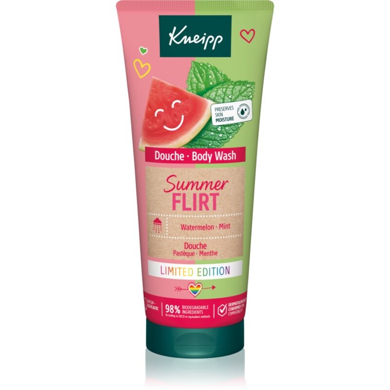 Kneipp Summer Flirt shower gel Watermelon & Mint 200 ml