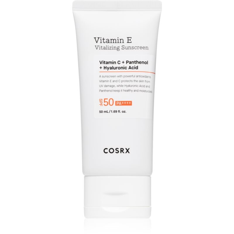 Cosrx Vitamin E Vitalizing Sunscreen facial sunscreen SPF 50 50 ml