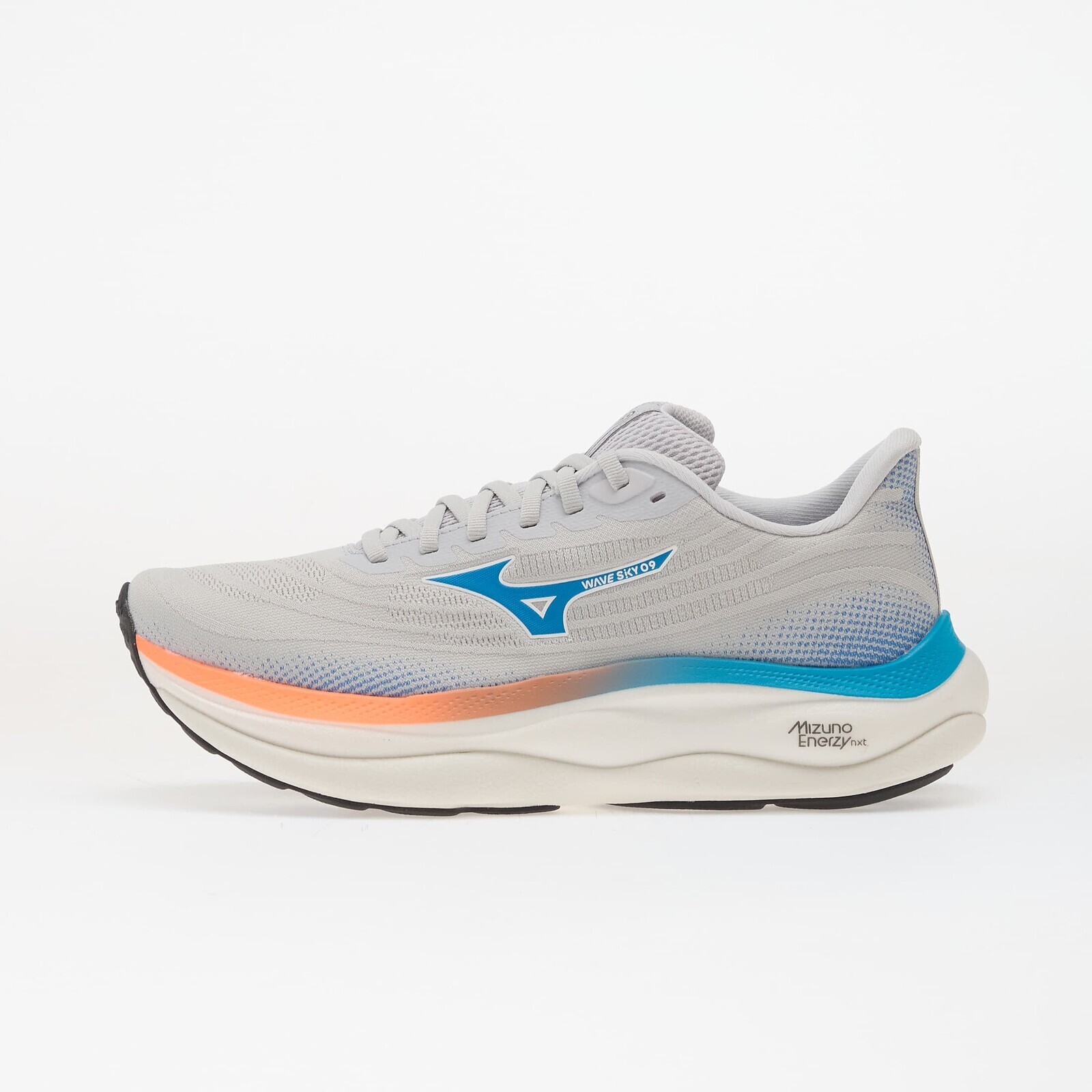 Sneakers Mizuno WAVE SKY 9 Cloudscape/ Blue Jewel/ Lava Orange UK 8