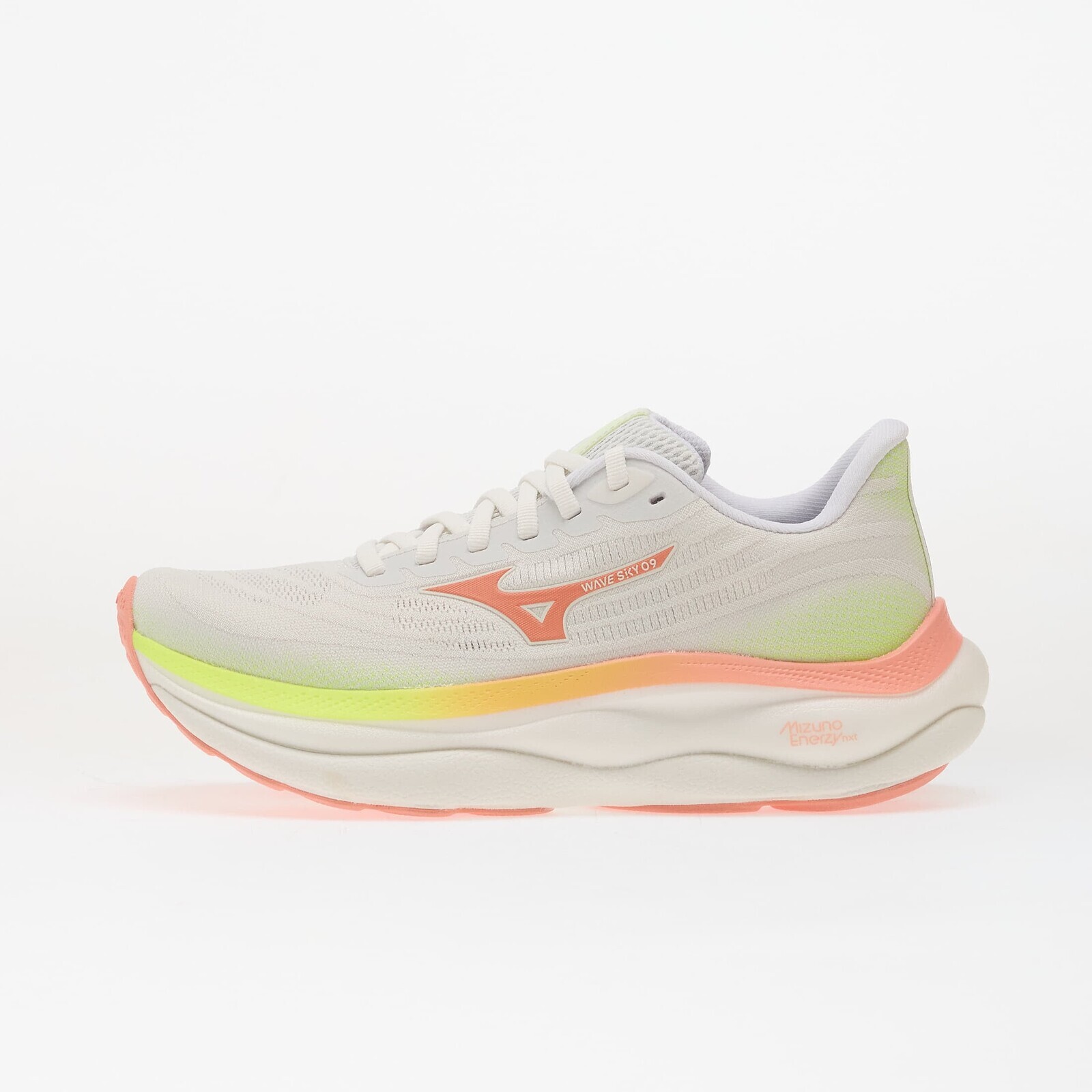 Sneakers Mizuno WAVE SKY 9 GF White/ Desert Flower/ Lime Pulp UK 3.5