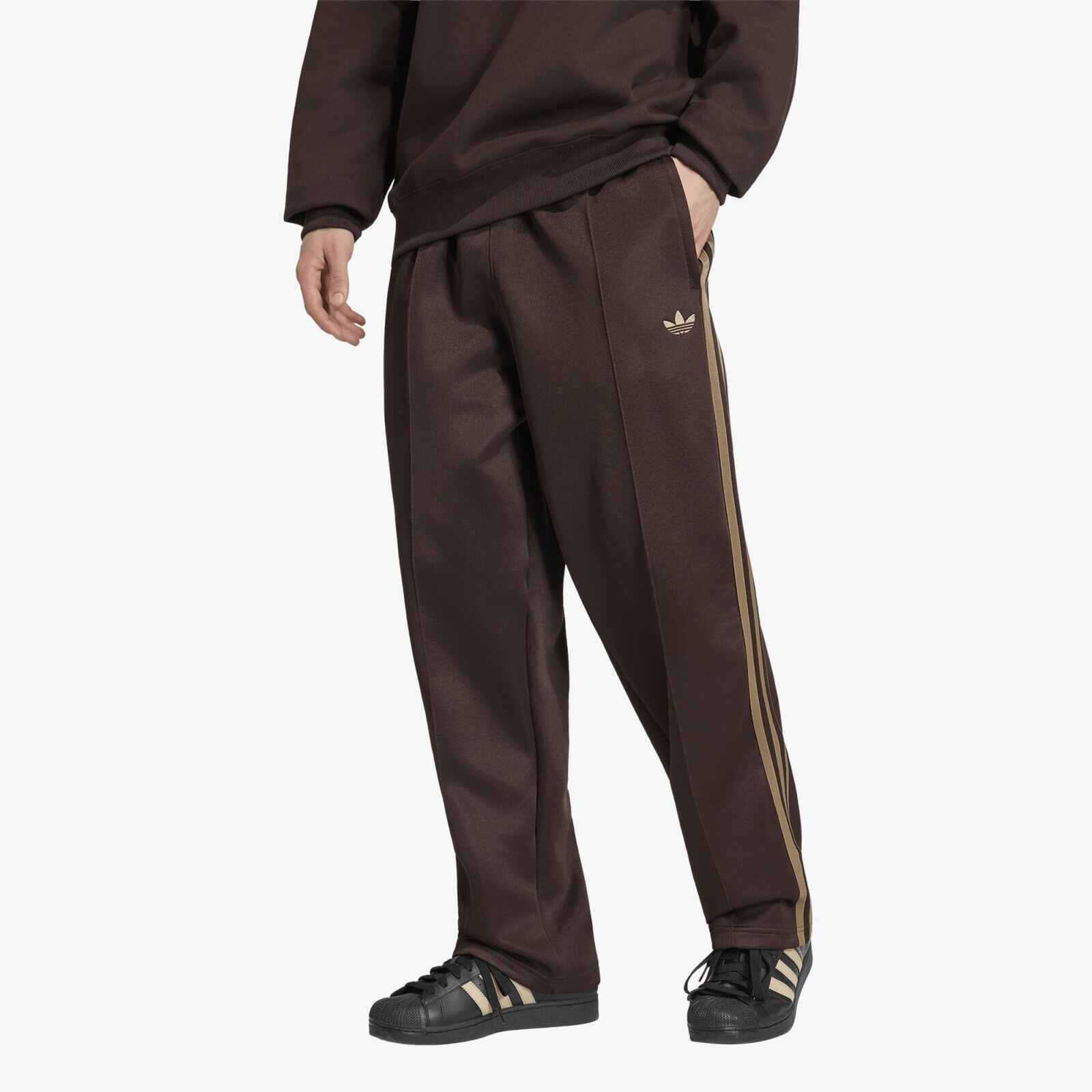 Pants adidas Adicolor Spacer Baggy Trackpant Aurora Coffee XL