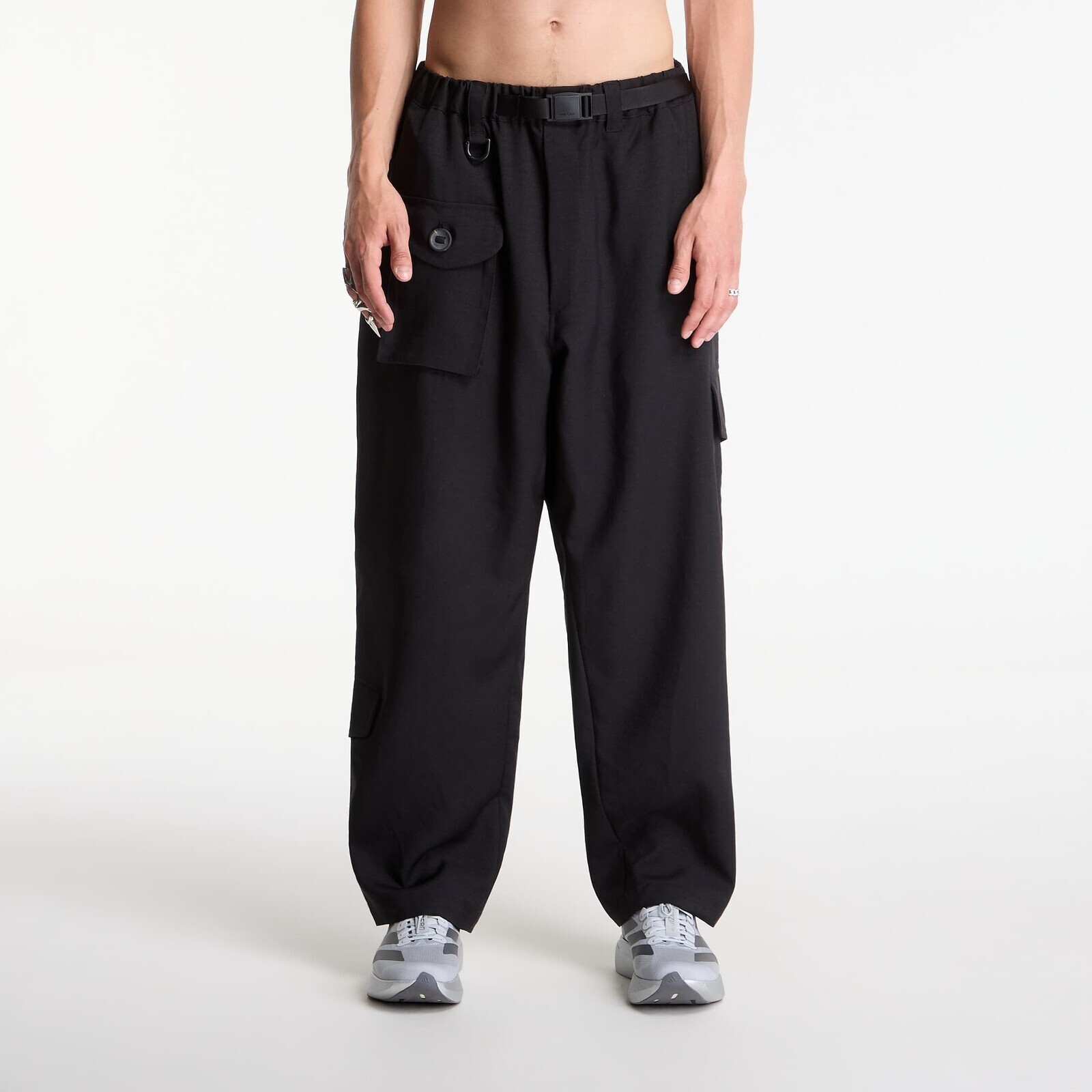 Pants Y-3 Sport Uniform Tapered Trousers Black S