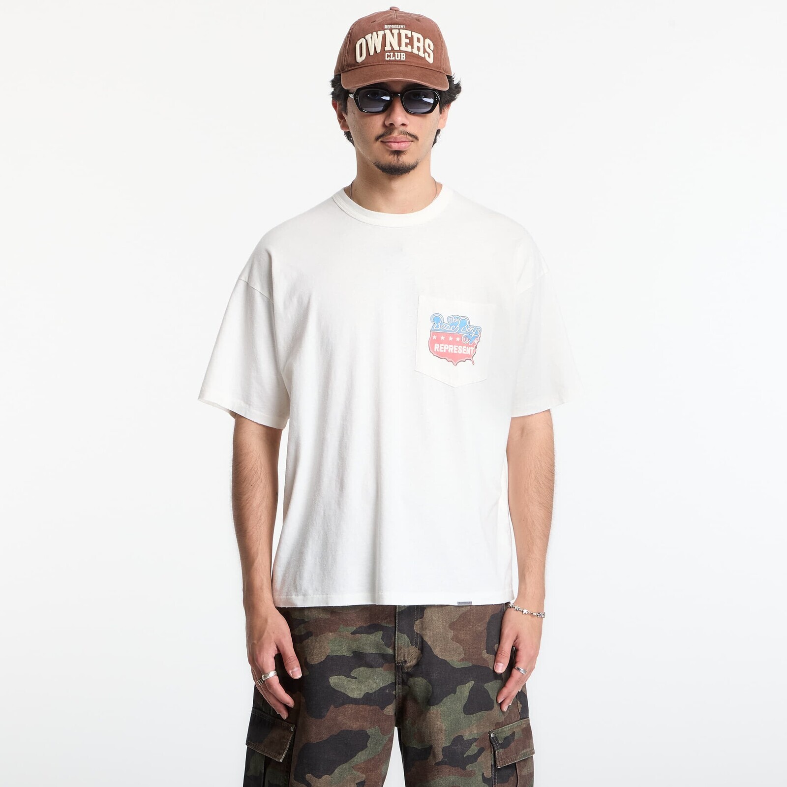 T-shirt Represent Beach Boys Americas Band T-Shirt UNISEX Flat White S