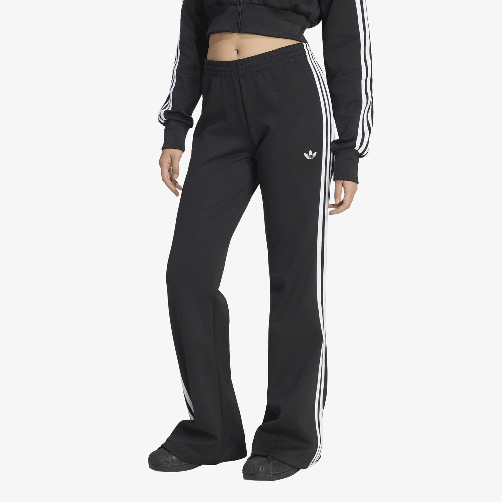 Pants adidas 3s Flared Pants Black/ White XS