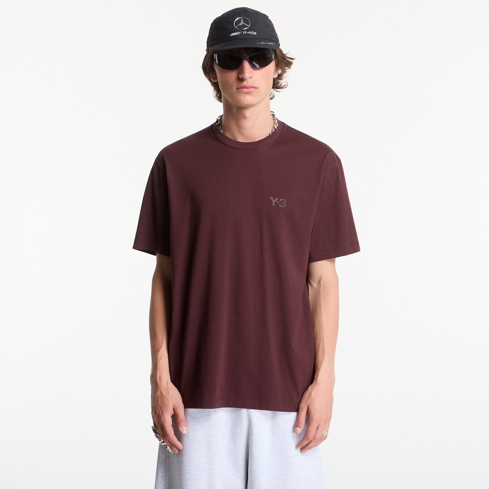 T-shirt Y-3 Regular Short Sleeve T-Shirt Night Red M
