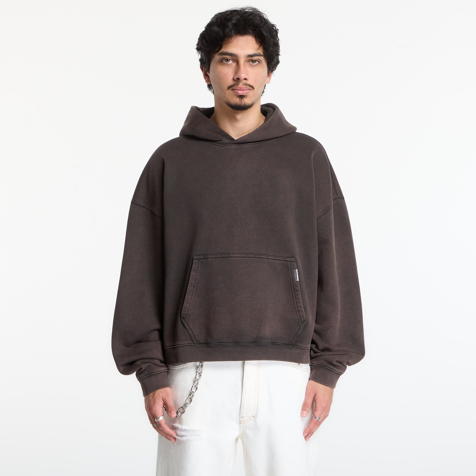 Sweatshirt Represent Initial Boxy Hoodie UNISEX Coffee S