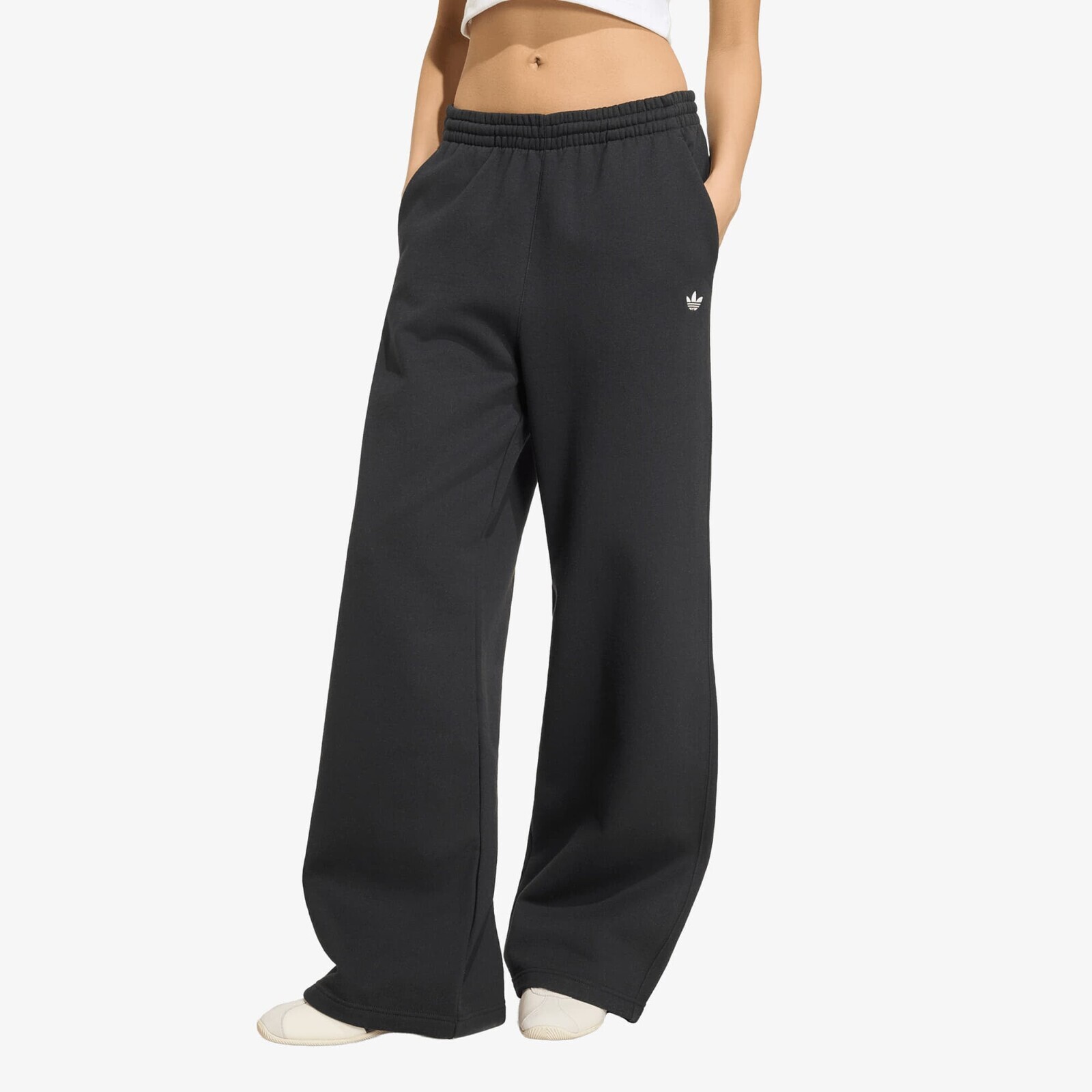 Pants adidas Essentials Wide Leg Fleece Pants Black L