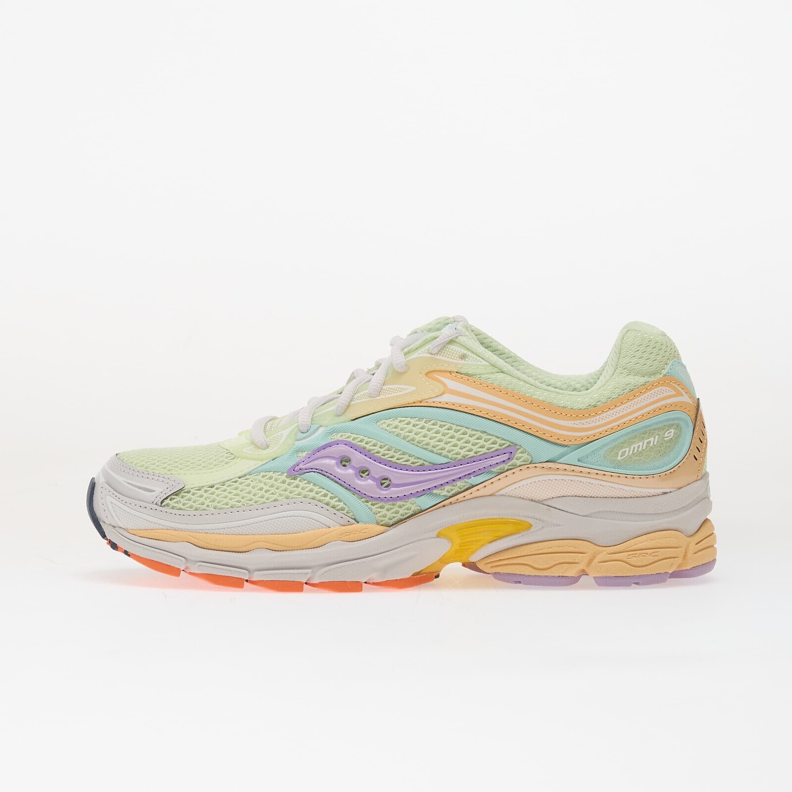 Sneakers Saucony Progrid Omni 9 Lime/ Orchid UK 6