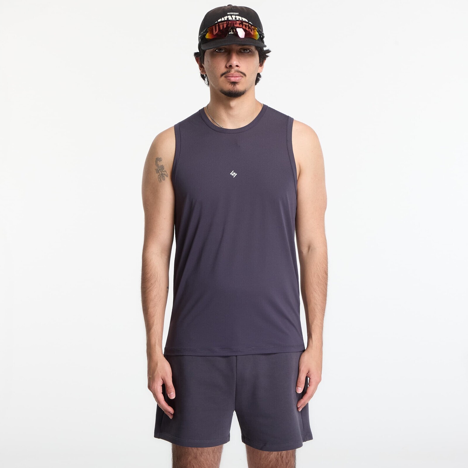 Tank top REPRESENT 247 Dna Mesh Vest UNISEX Graphene XL