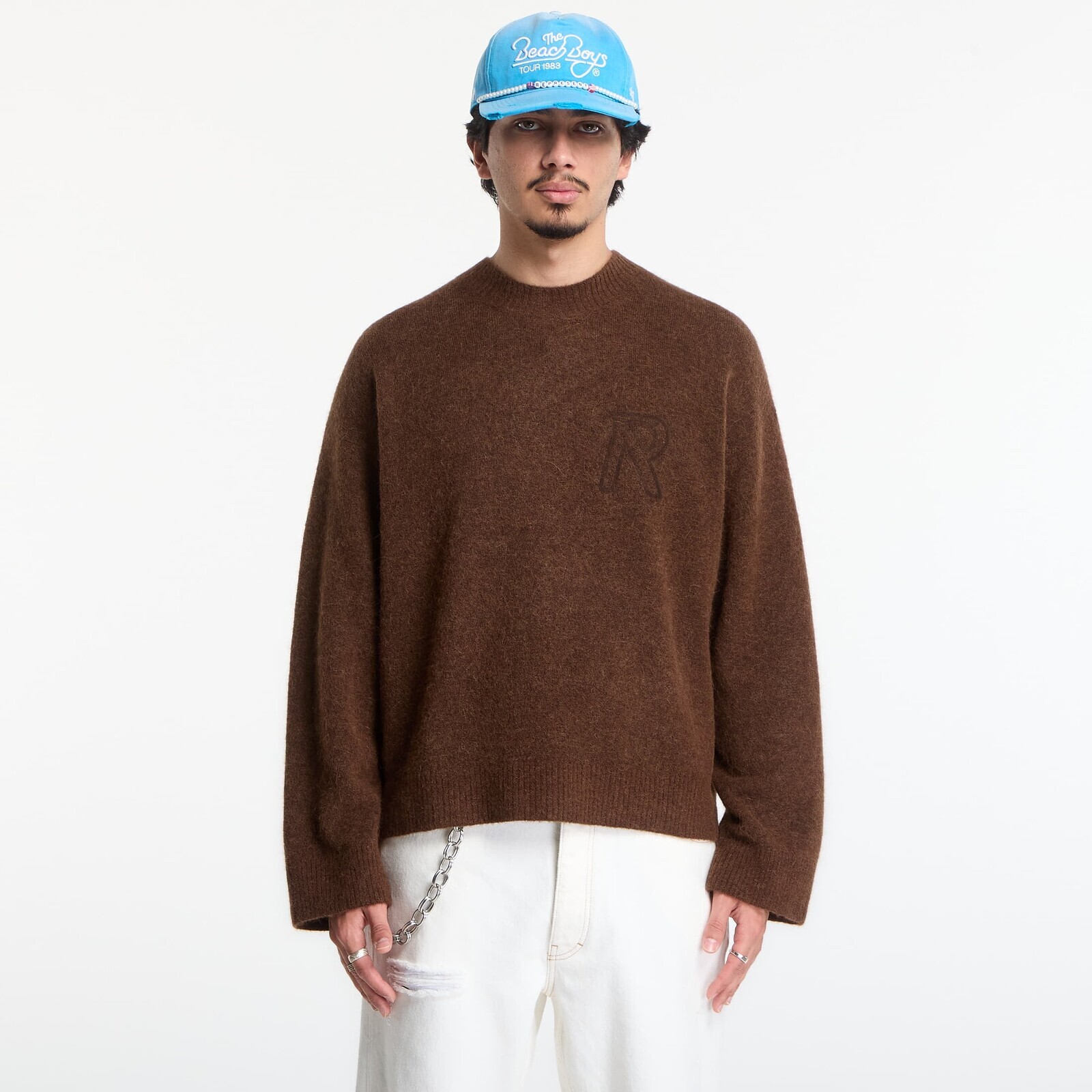 Sweater Represent Logo Sweater UNISEX Chocolate XL