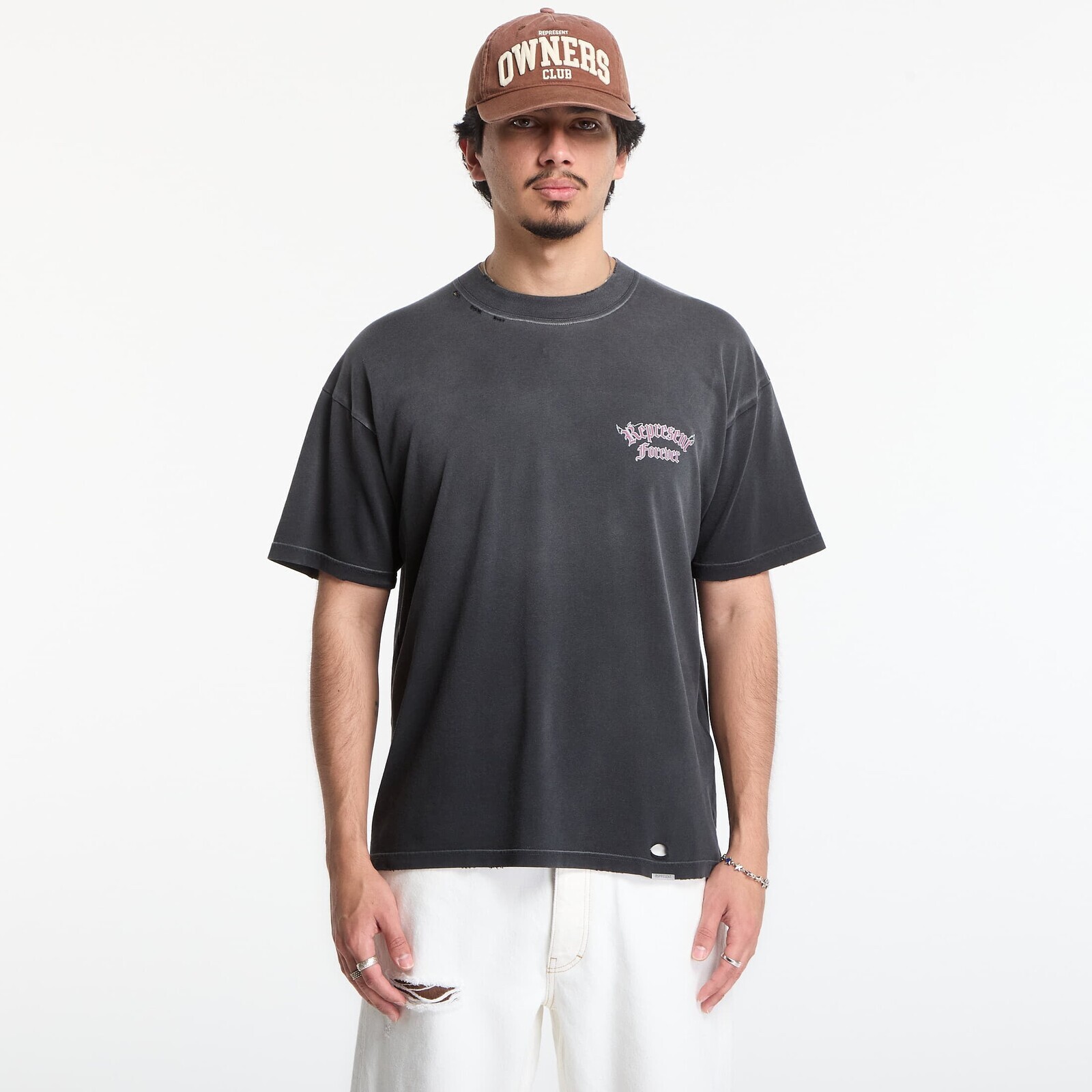T-shirt Represent Duality T-Shirt UNISEX Washed Black XXL