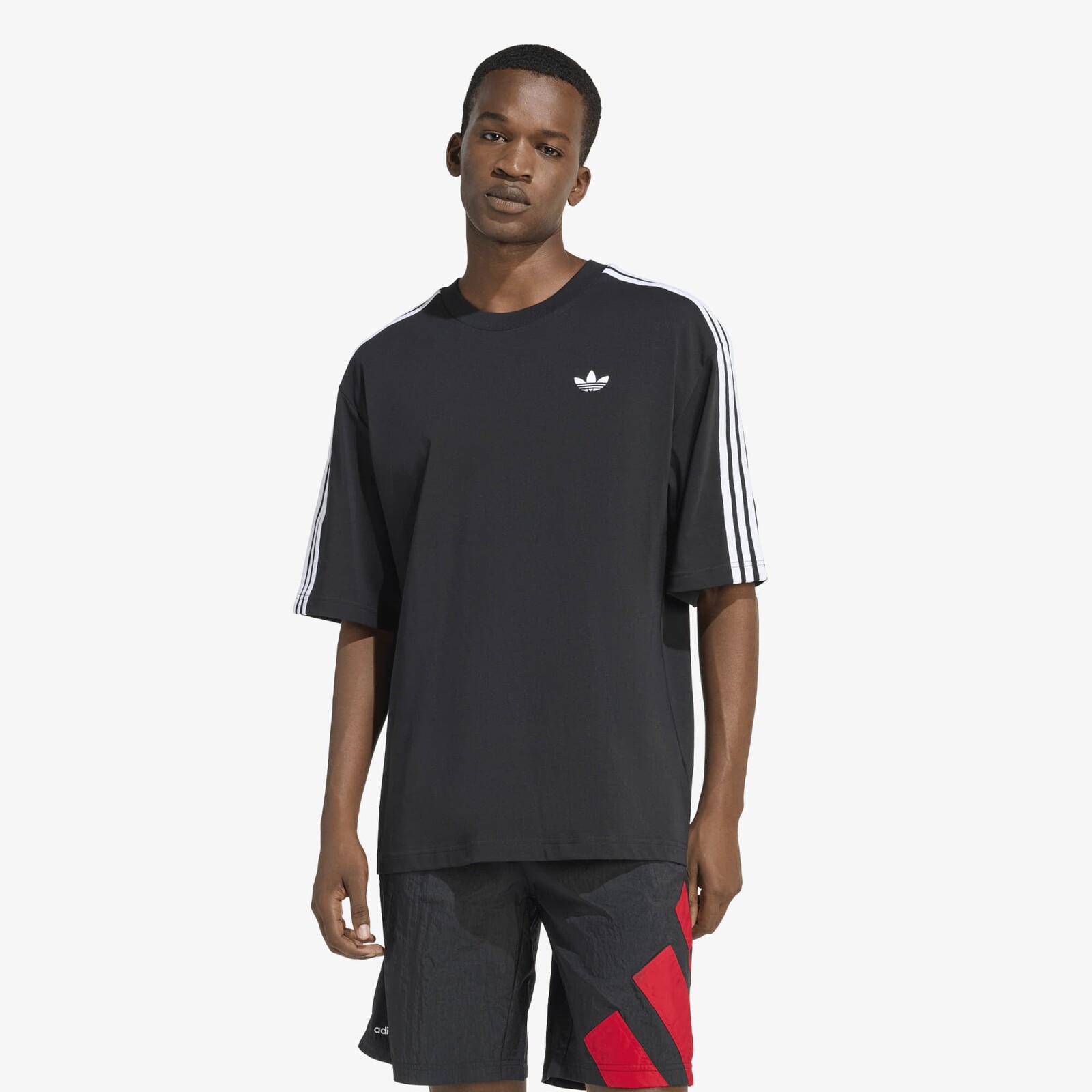 T-shirt adidas Adicolor 3-Stripes Oversized T-Shirt Black M