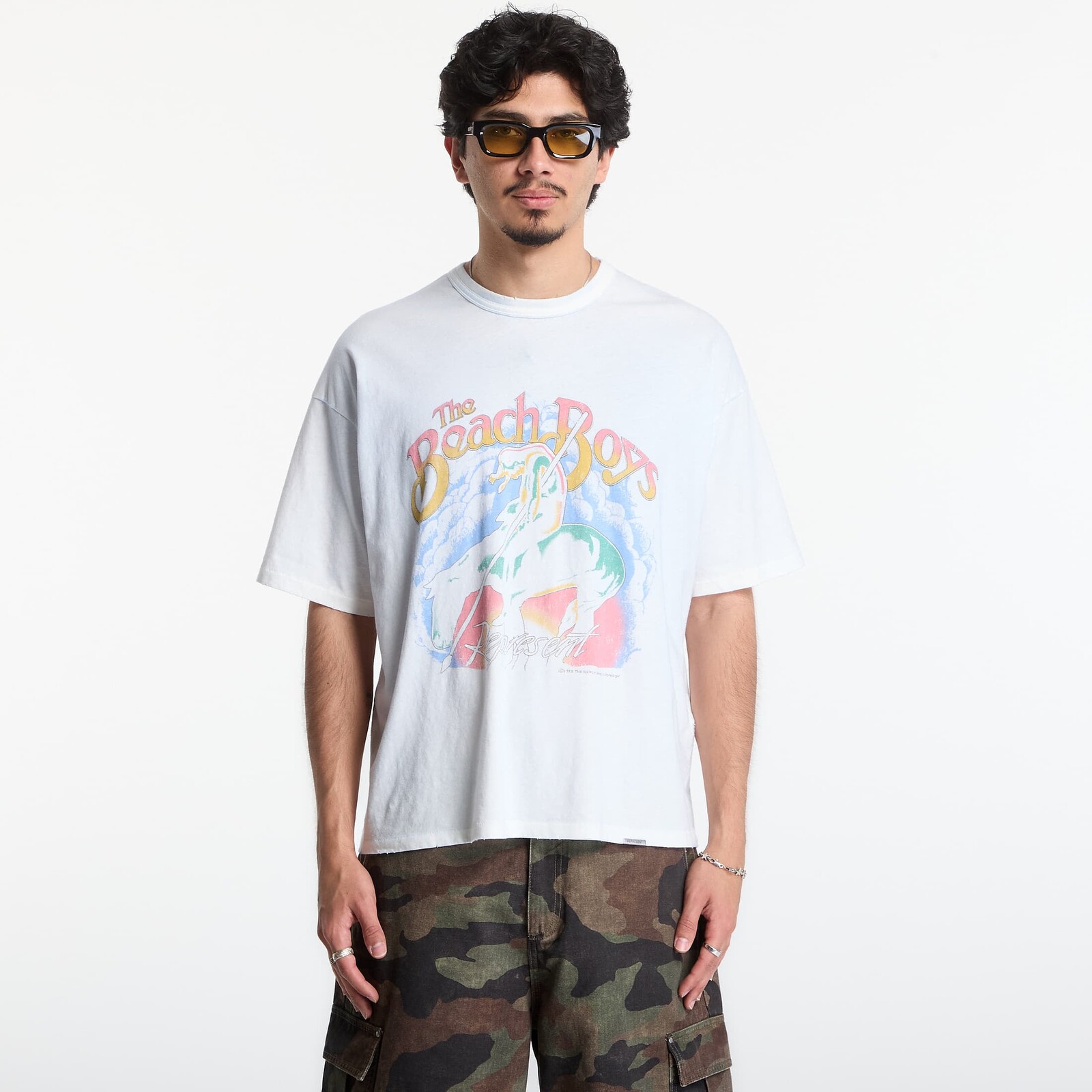 T-shirt Represent Beach Boys Endless Summer T-Shirt UNISEX Smoked Blue L
