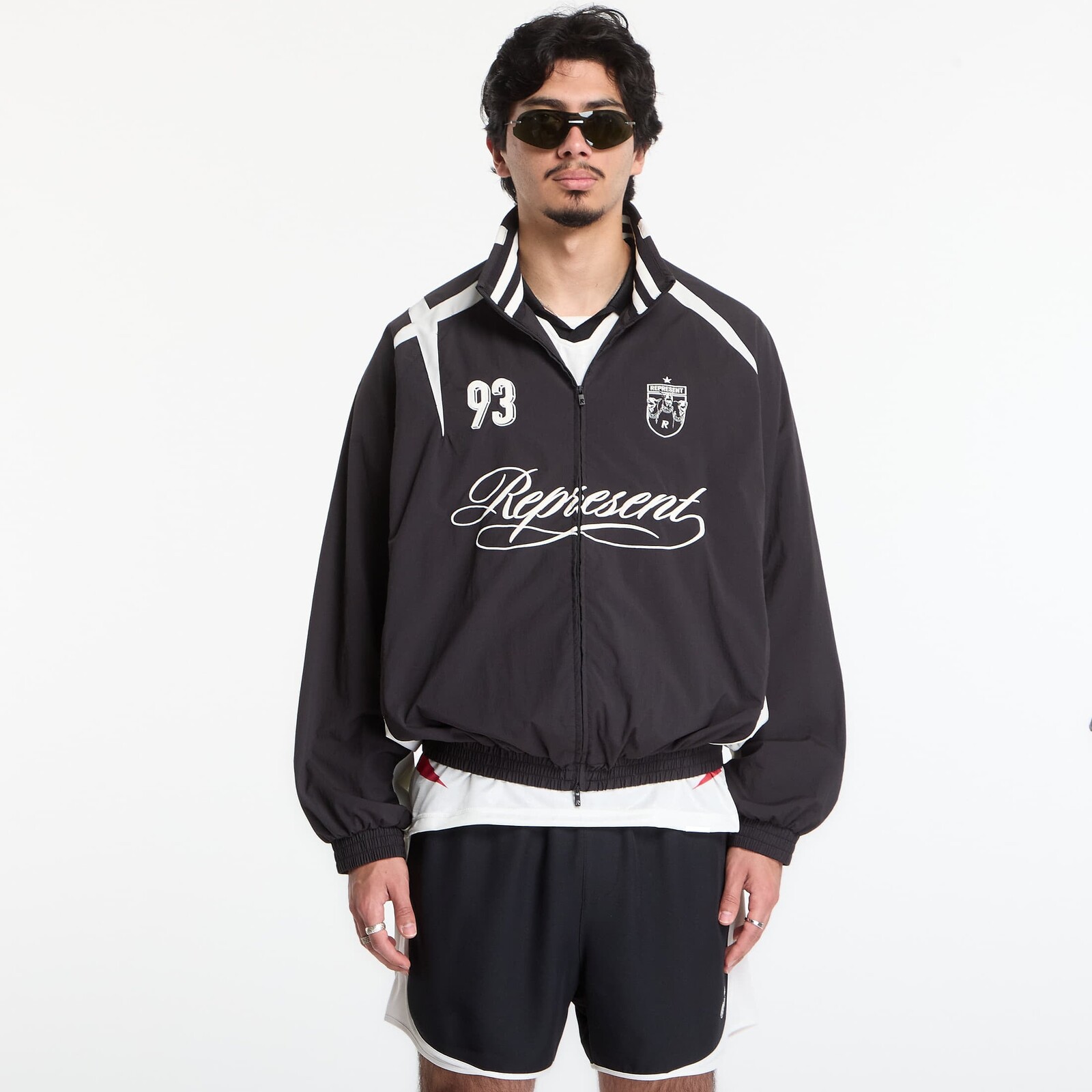 Jacket REPRESENT Woven Track Star Jacket UNISEX Jet Black XL
