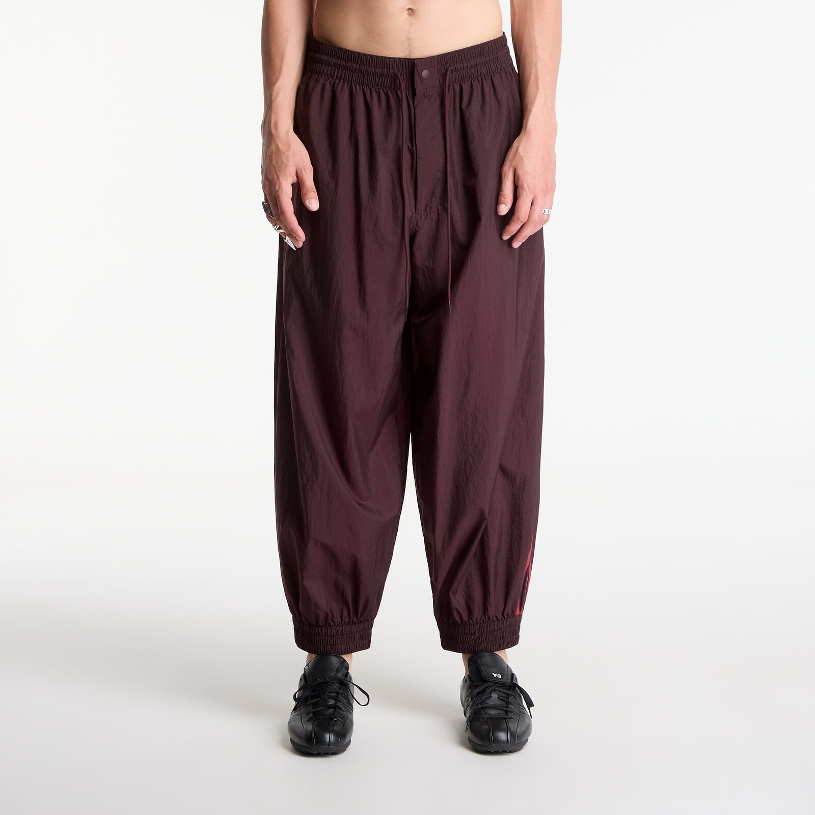 Pants Y-3 Gradient 3 Stripes Nylon Track Tracksuit Bottoms Night Red S