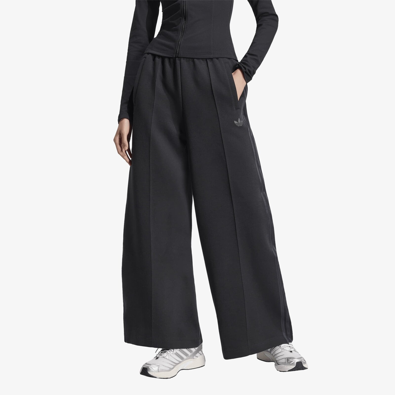Pants adidas Spacer Trackpants Black/ Black Reflective/ Night Grey M