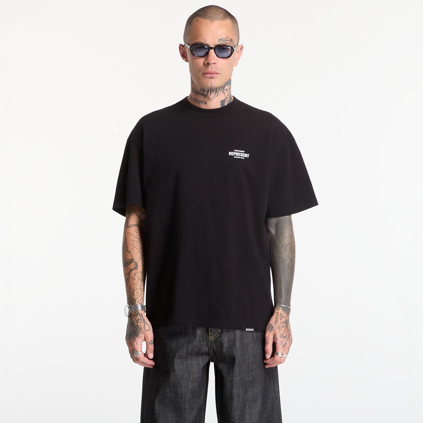T-shirt Represent x Footshop Owners Club T-Shirt Jet Black L