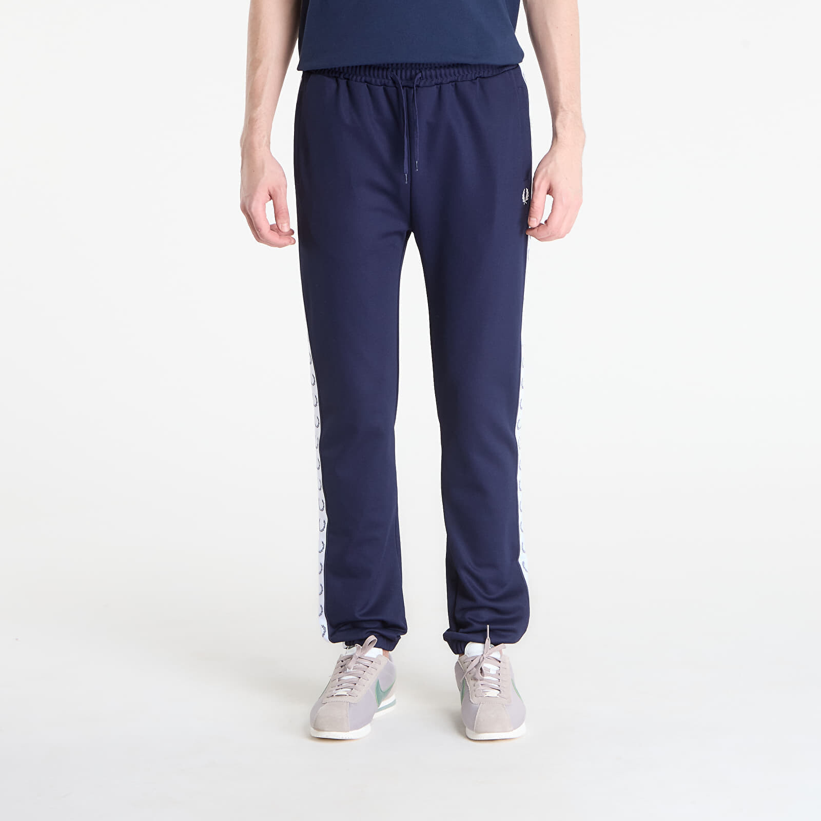 Pants FRED PERRY Taped Track Pant Carbon Blue L