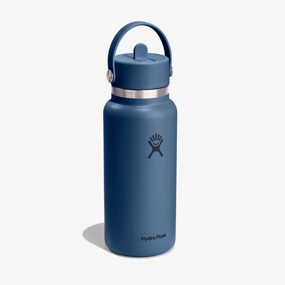 Bottle Hydro Flask 950 ml Wide Flex Straw Cap Harbor Blue Universal