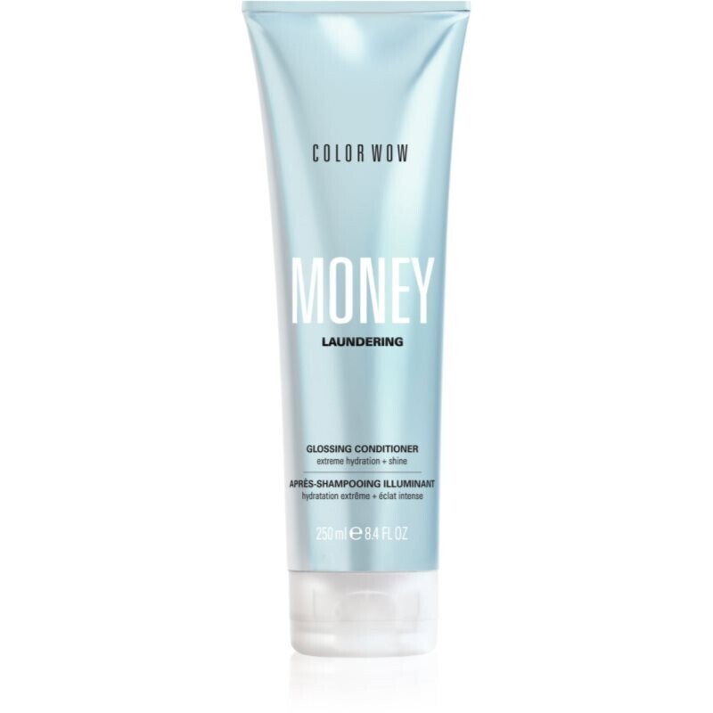 Color WOW Money Laundering Glossing Conditioner moisturising conditioner for shiny and soft hair 250 ml