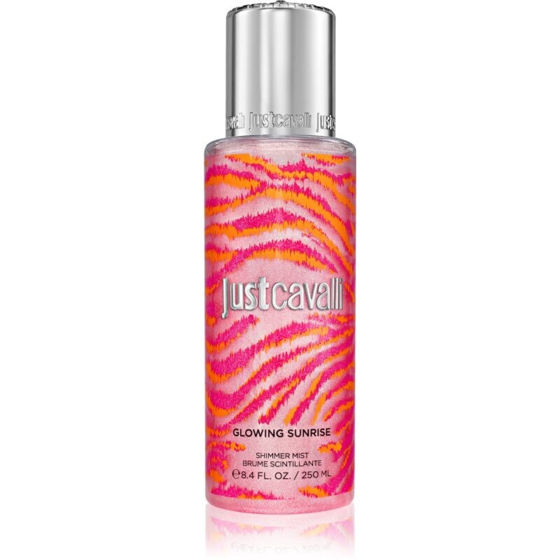 Roberto Cavalli Just Cavalli Glowing Sunrise brightening mist for the body for women 250 ml