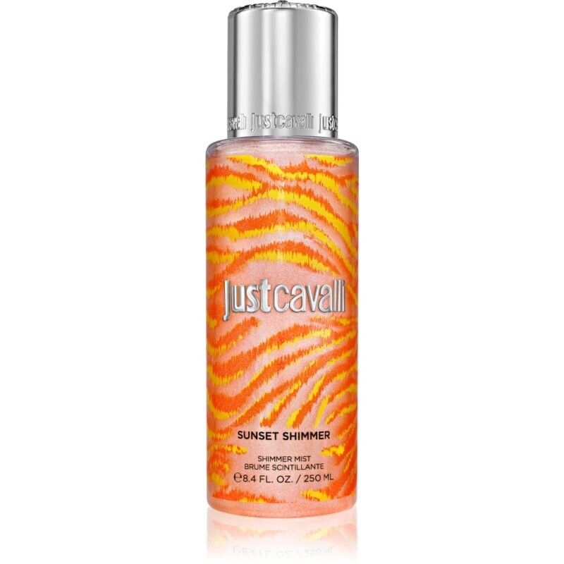 Roberto Cavalli Just Cavalli Sunset Shimmer brightening mist for the body for women 250 ml
