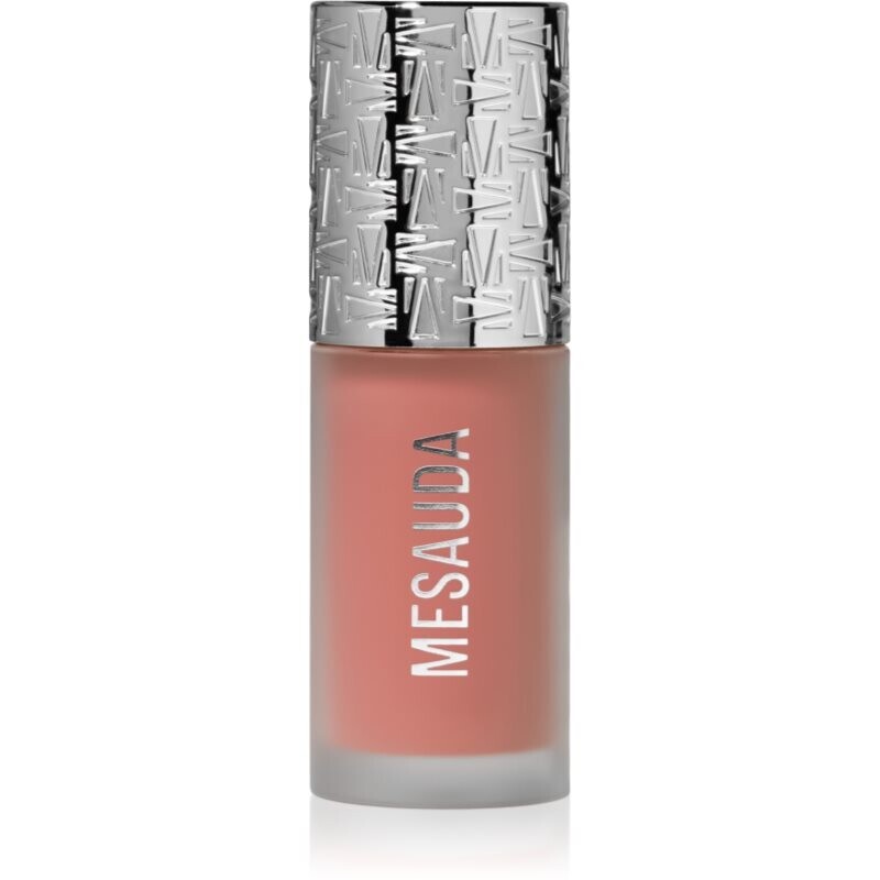 Mesauda Flush of Blush liquid blusher with matt effect shade 101 Soft Mauve 8 ml
