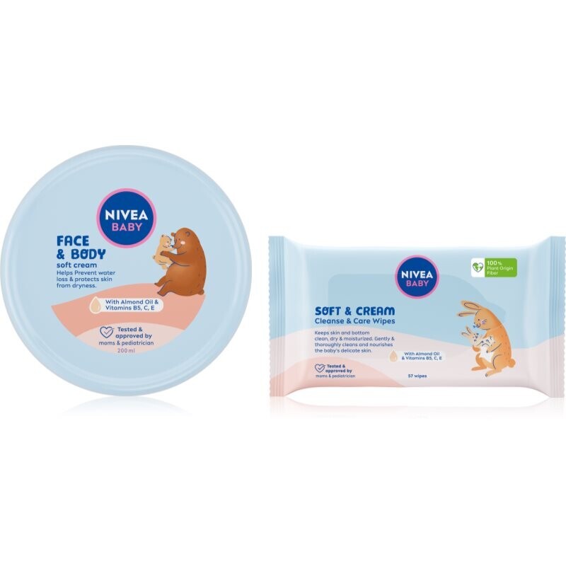 NIVEA BABY Soft set for baby’s skin