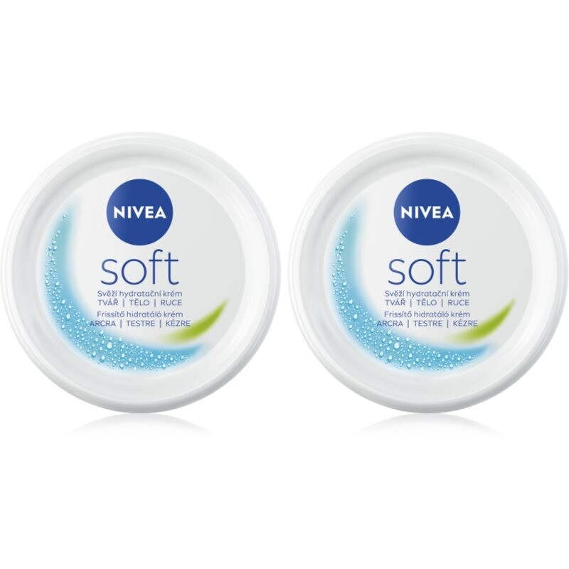 NIVEA Soft fresh hydrating cream economy pack
