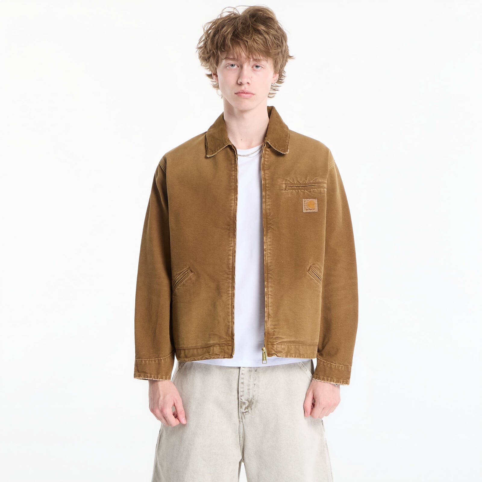 Jacket Carhartt WIP OG Detroit Jacket UNISEX Hamilton Brown/ Hamilton Brown Destroy Wash S