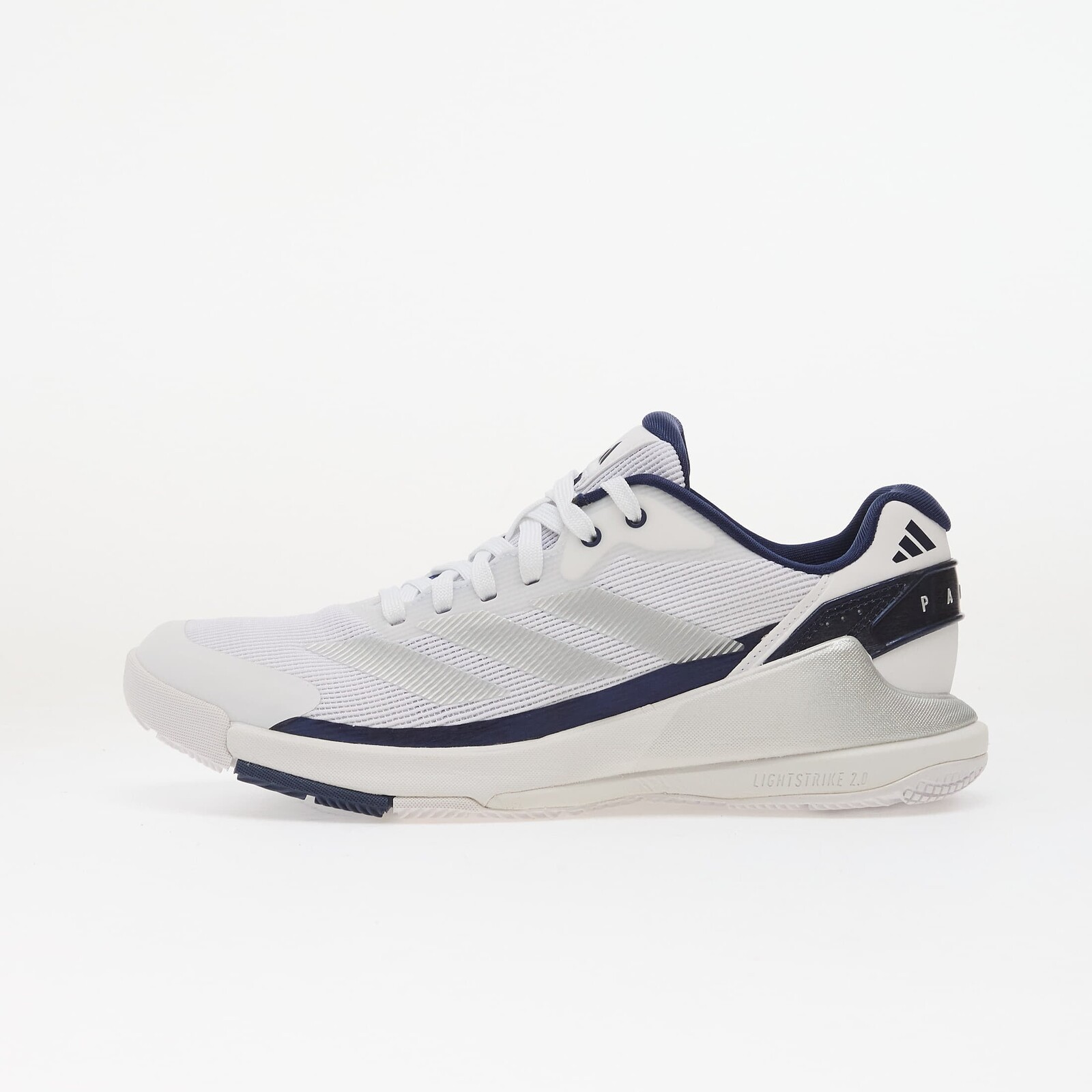 Sneakers adidas Crazyquick Padel Ftwr White/ Silver Met./ Dark Blue UK 11