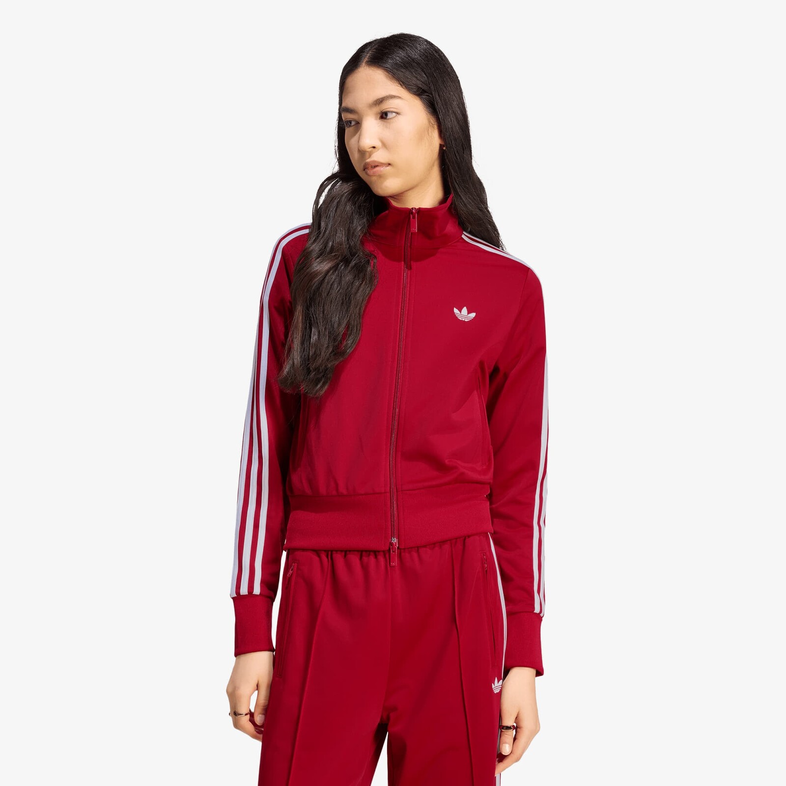Jacket adidas Firebird Classic Track Jacket Team Victory Red/ White XL