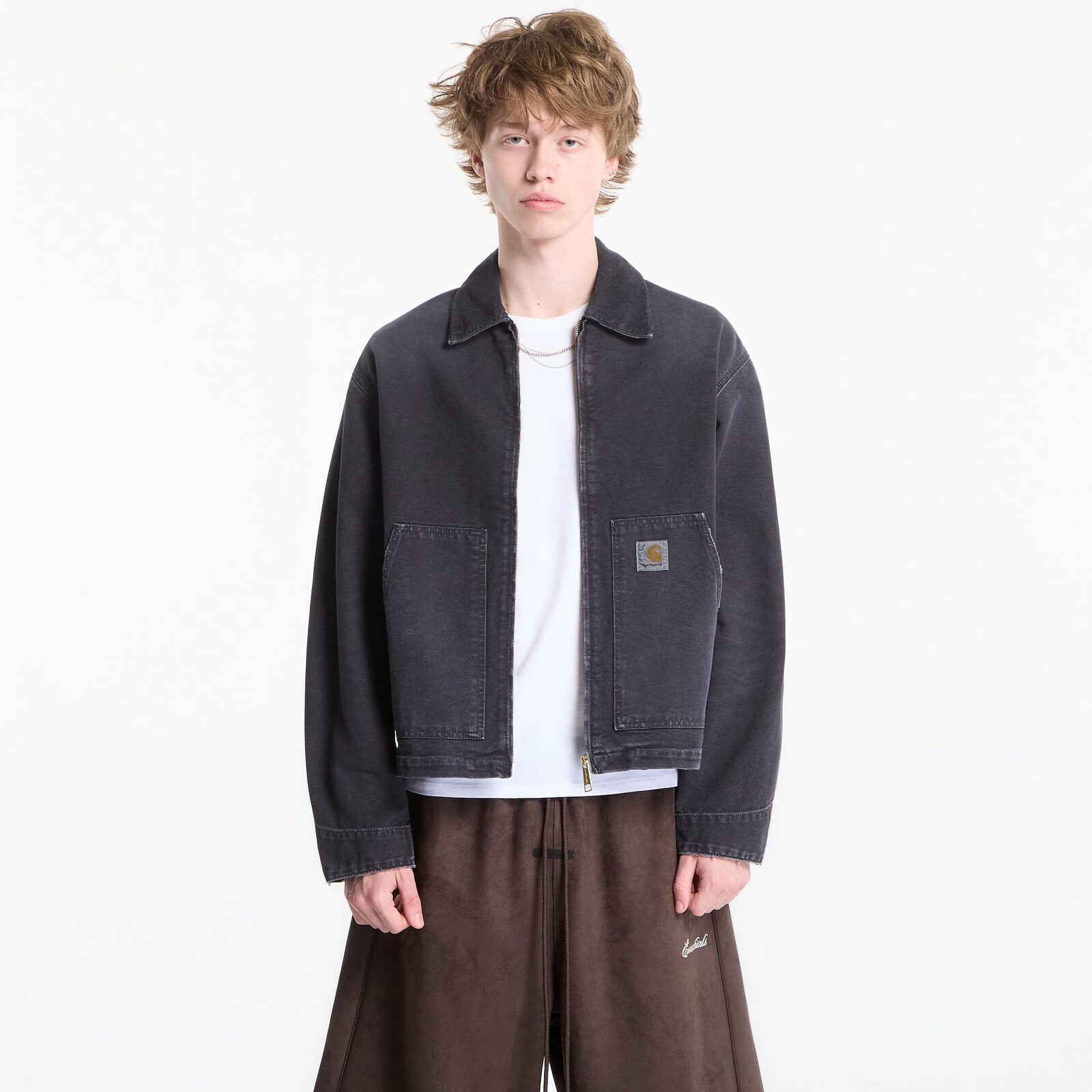 Jacket Carhartt WIP OG Arcan Jacket UNISEX Black/ Black Destroy Wash L