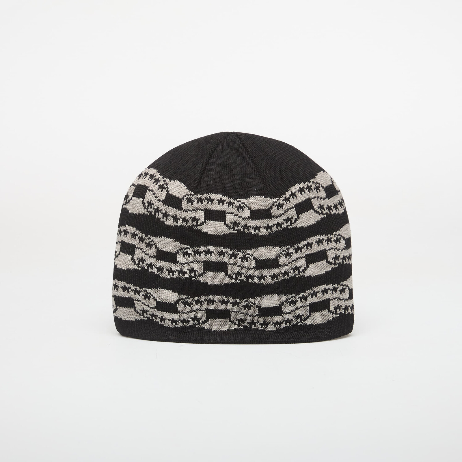 TwoJeys Black Icon Chain Beanie Black Universal