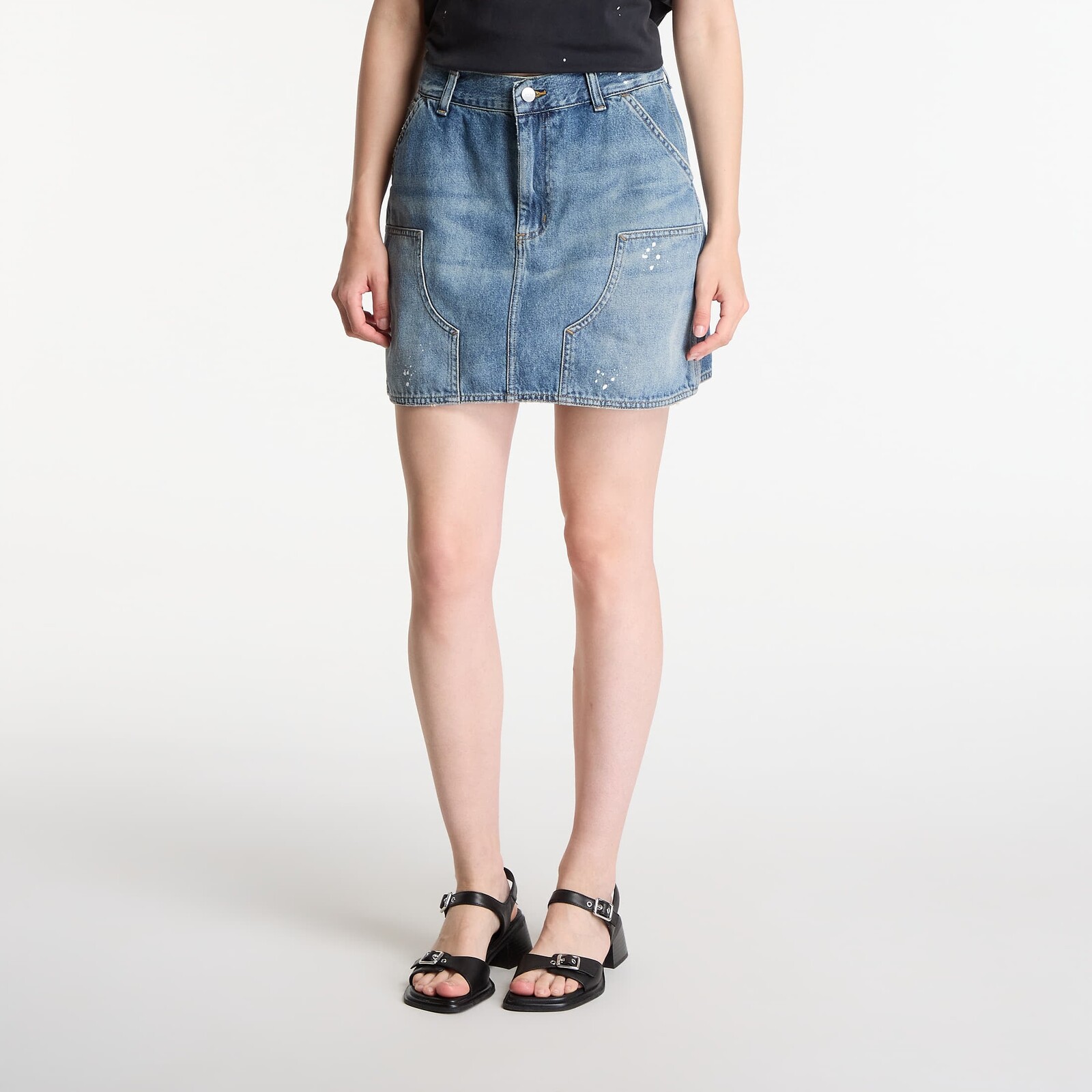 Carhartt WIP W' Maeve Double Knee Skirt Blue M