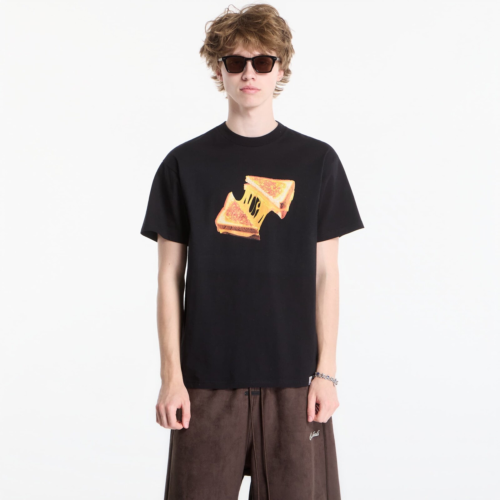T-shirt Carhartt WIP S/S Cheese Toast T-Shirt UNISEX Black M