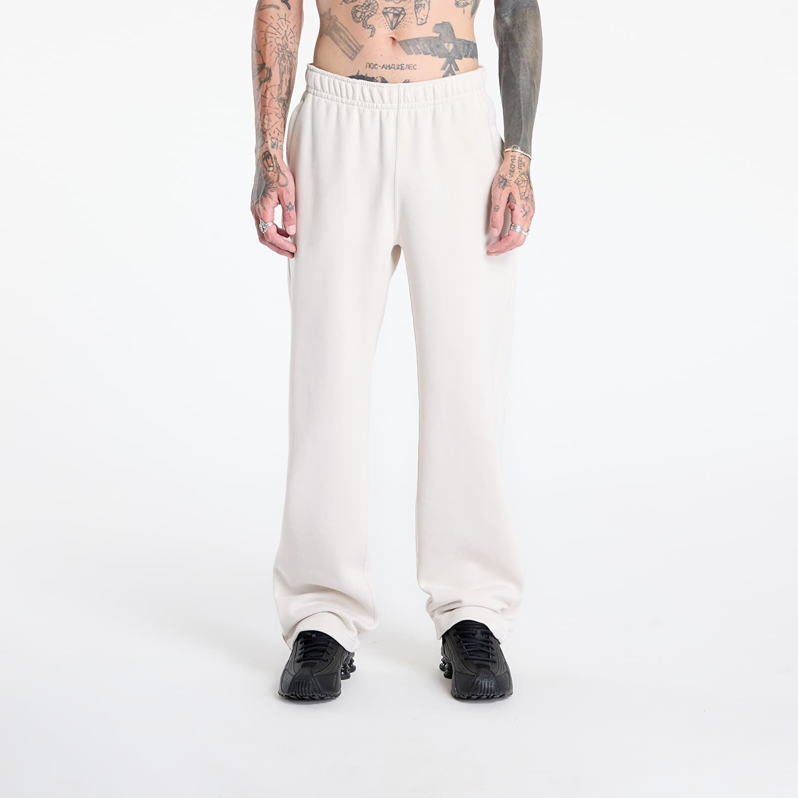 Pants Nike x NOCTA Fleece CS Open-Hem Sweatpants Lt Orewood Brn/ Lt Orewood Brn/ Team Red M