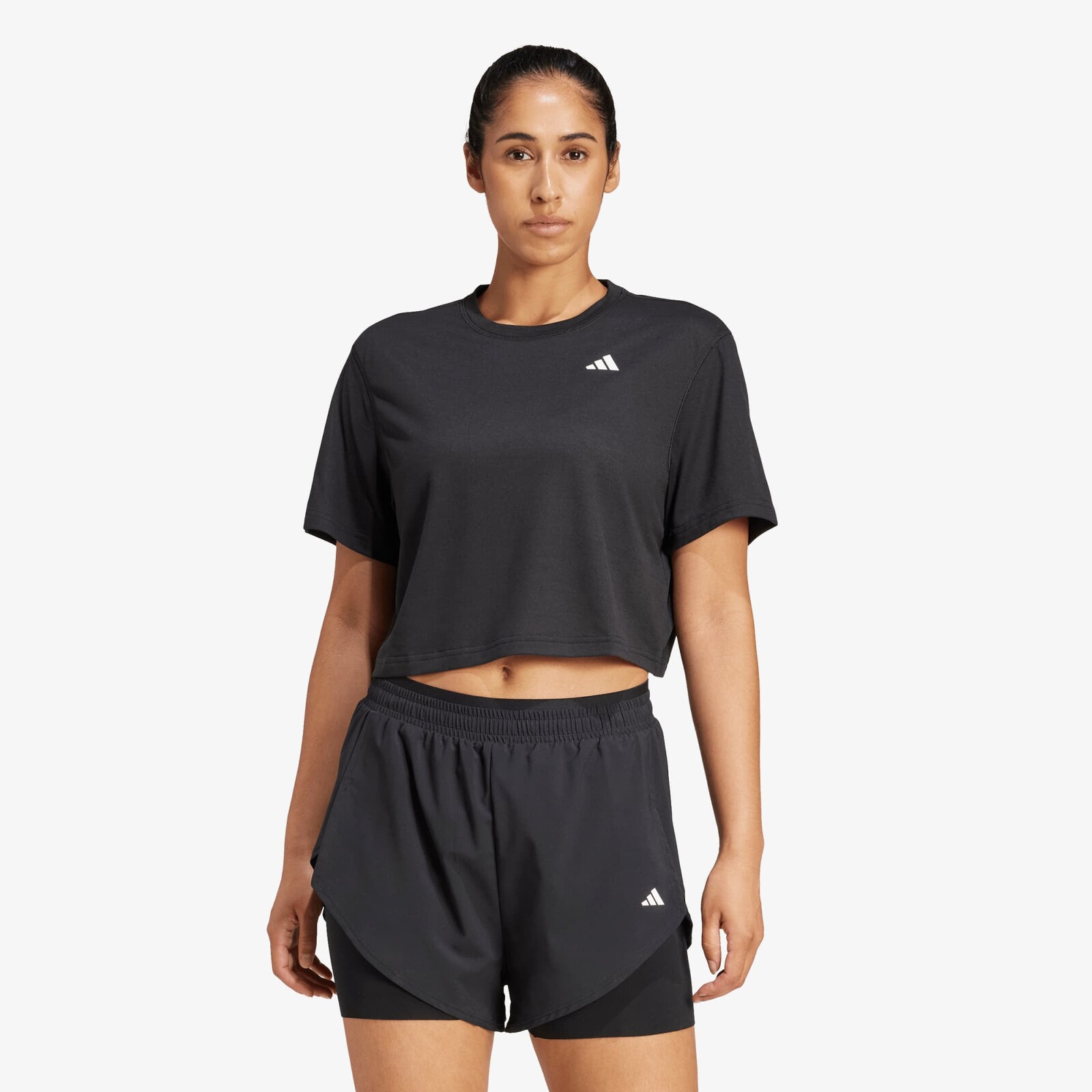 T-shirt adidas Train Essentials Boxy Workout T-Shirt Black S