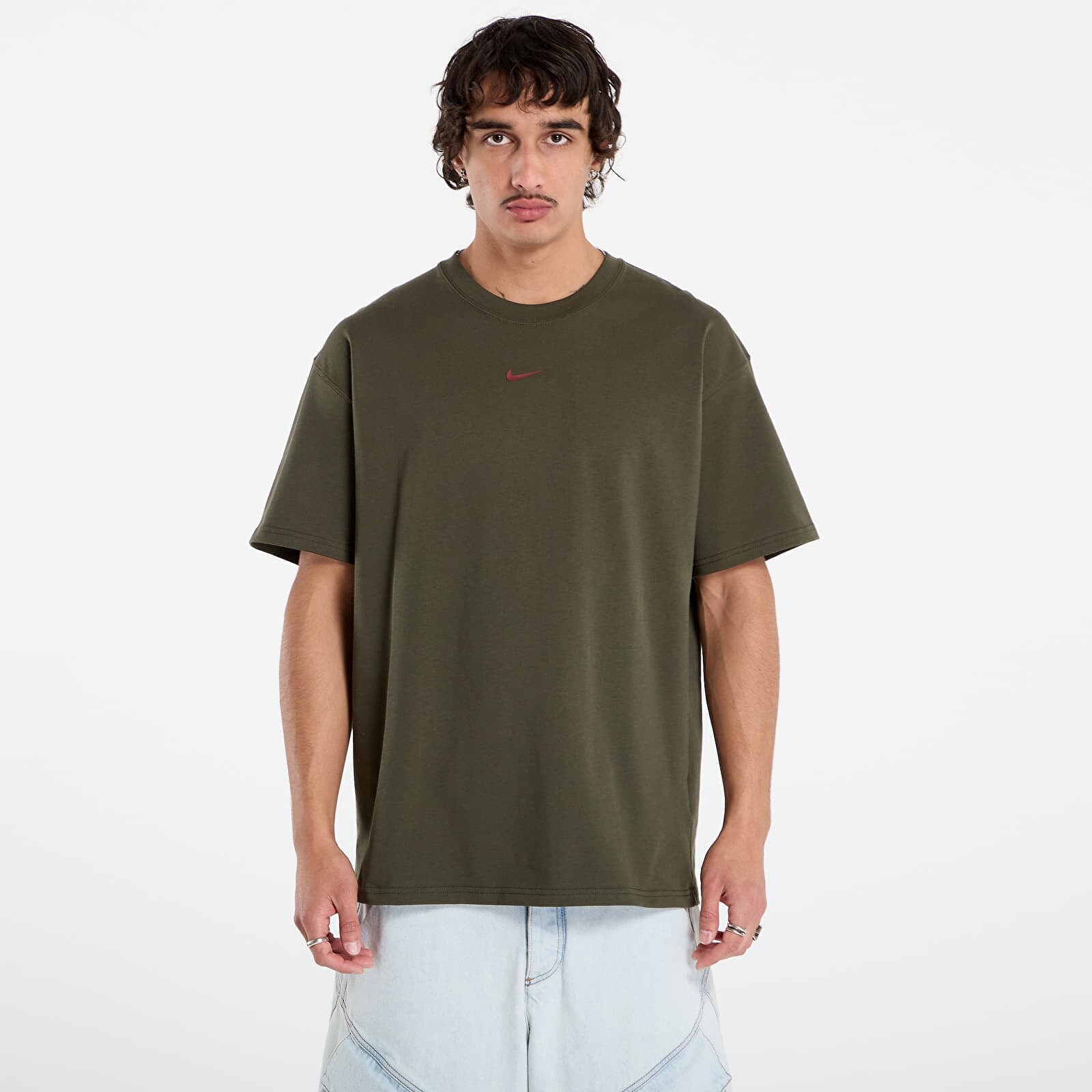 T-shirt Nike x NOCTA Men's T-Shirt Cargo Khaki/ Team Red L