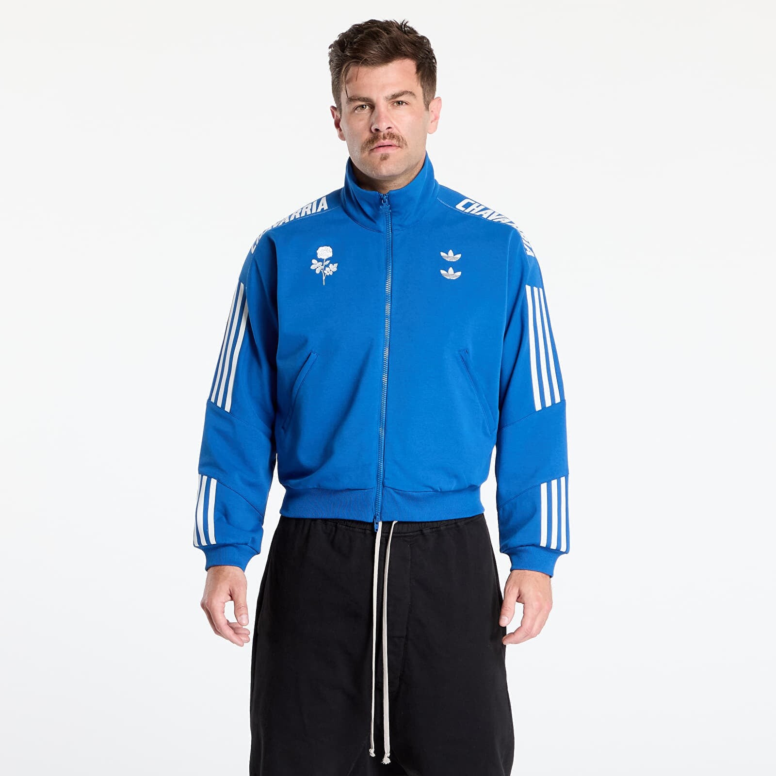 Sweatshirt adidas x Willy Chavarria Knit Track Jacket Dark Marine XL