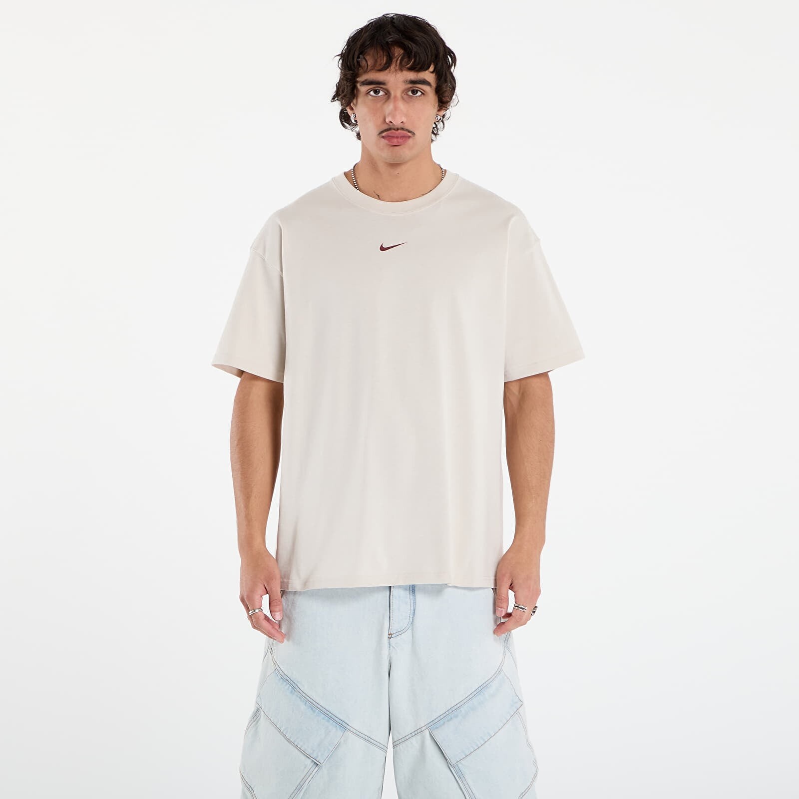 T-shirt Nike x NOCTA Men's T-Shirt Lt Orewood Brn/ Team Red XS